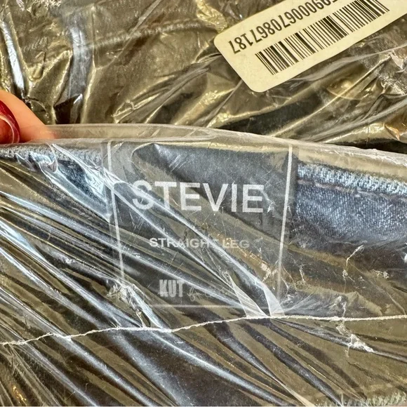 NIP Kut From The Kloth Stevie straight leg jeans 16W - Picture 4 of 12